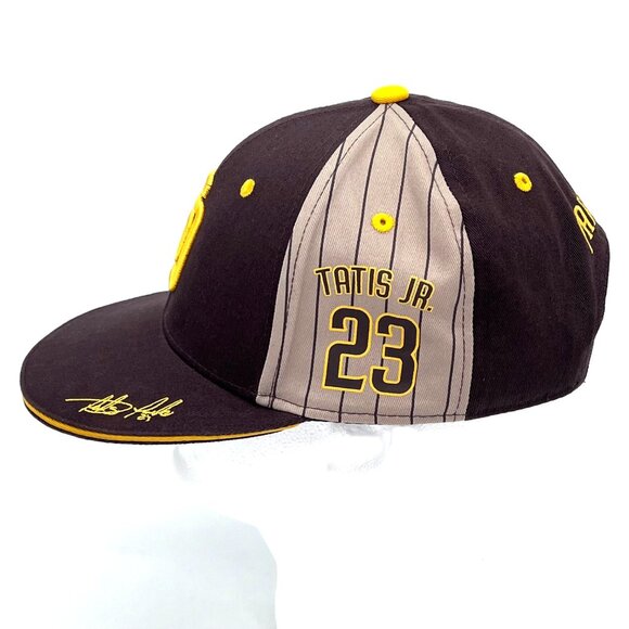 Fernando Tatis Jr. El Nino San Diego Padres 23 Baseball Cap Hat Snapback Brown - Picture 9 of 15